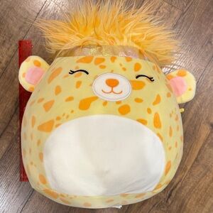 Squishmallows Yellow Leopard Plush